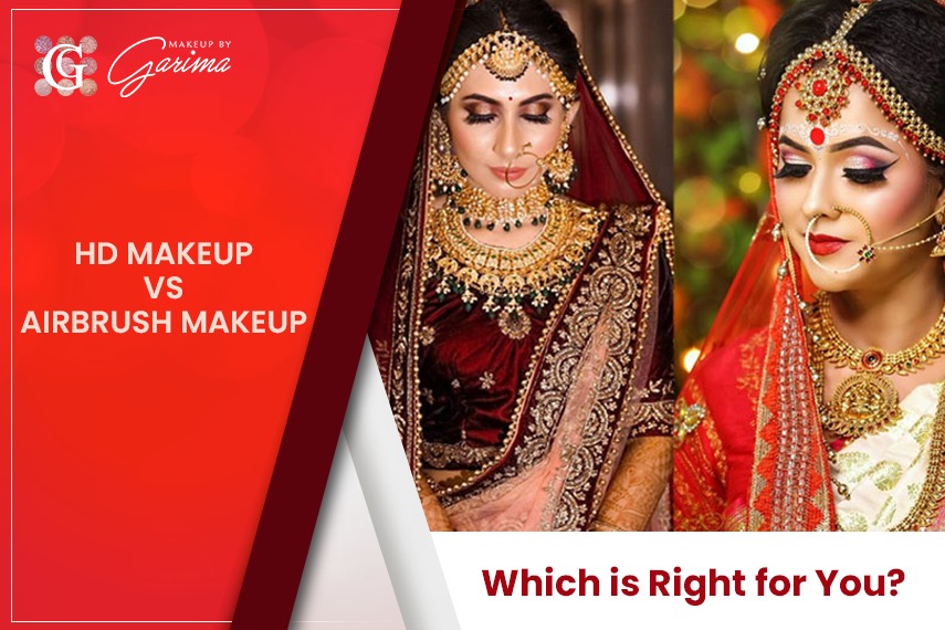 HD Makeup Vs Airbrush Makeup: Which Makeup Is Better For Bridal Makeup?